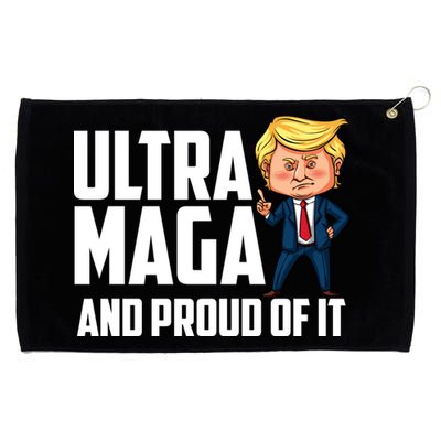 Ultra Maga Shirt Trump Ultra Maga And Proud Of It Grommeted Golf Towel