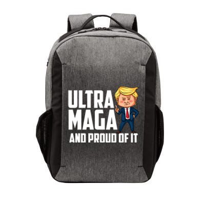 Ultra Maga Shirt Trump Ultra Maga And Proud Of It Vector Backpack