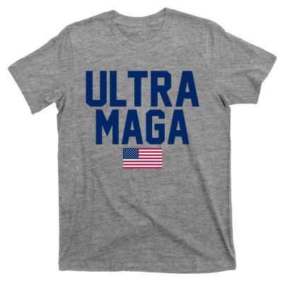 Ultra MAGA Shirt Maga King Funny Anti Biden American Flag Pro Trump Trendy T-Shirt