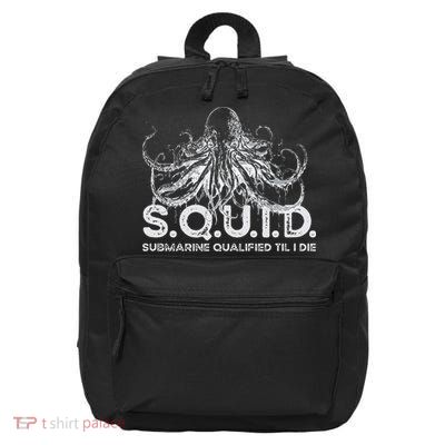 Us Military Submarine Design For Veteran Sailor 16 in Basic Backpack