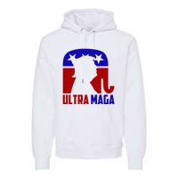 Ultra MAGA Shirt Pro Trump Funny Anti Biden Republican Gift Premium Hoodie