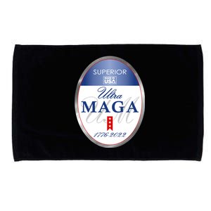 Ultra MAGA Superior 1776 2022 Parody Trump 2024 Anti Biden Microfiber Hand Towel