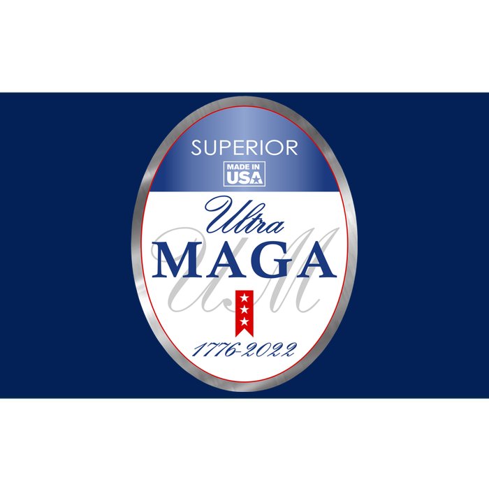 Ultra MAGA Superior 1776 2022 Parody Trump 2024 Anti Biden Bumper Sticker