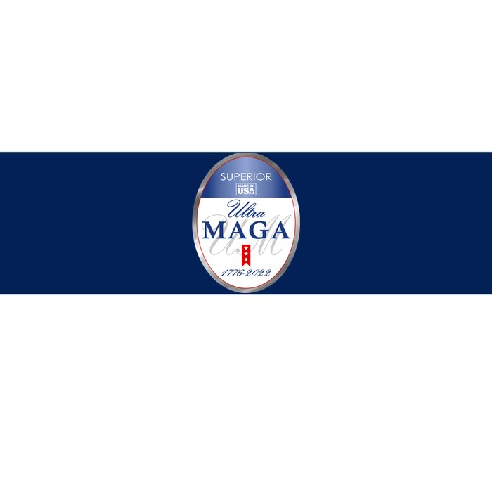 Ultra MAGA Superior 1776 2022 Parody Trump 2024 Anti Biden Bumper Sticker