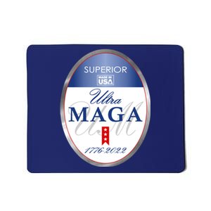 Ultra MAGA Superior 1776 2022 Parody Trump 2024 Anti Biden Mousepad