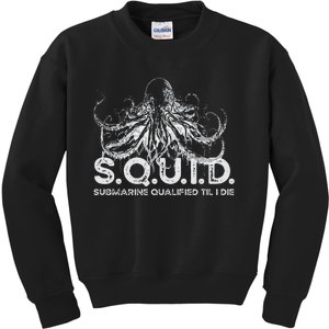 Us Military Submarine Design For Veteran Sailor Kids Sweatshirt