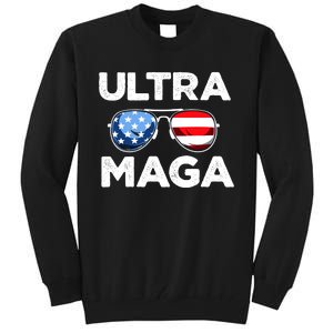 Ultra Maga Sunglasses Graphic Tall Sweatshirt