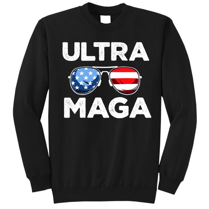 Ultra Maga Sunglasses Graphic Tall Sweatshirt