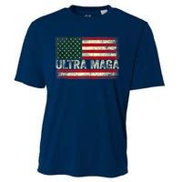 Ultra Maga Shirt US Flag Tee USA Top American Ultra Mega Cooling Performance Crew T-Shirt