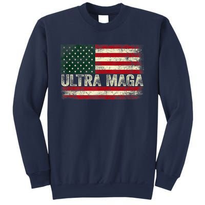 Ultra Maga Shirt US Flag Tee USA Top American Ultra Mega Sweatshirt