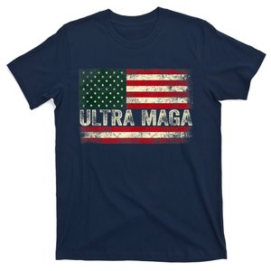 Ultra Maga Shirt US Flag Tee USA Top American Ultra Mega T-Shirt