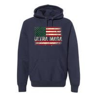 Ultra Maga Shirt US Flag Tee USA Top American Ultra Mega Premium Hoodie