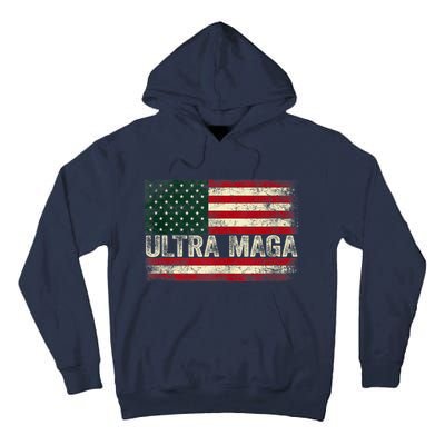 Ultra Maga Shirt US Flag Tee USA Top American Ultra Mega Tall Hoodie