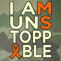 Unstoppable Multiple Sclerosis Awareness Support Graphic Cute Gift Legacy Tie Dye Trucker Hat