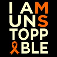 Unstoppable Multiple Sclerosis Awareness Support Graphic Cute Gift Backpack