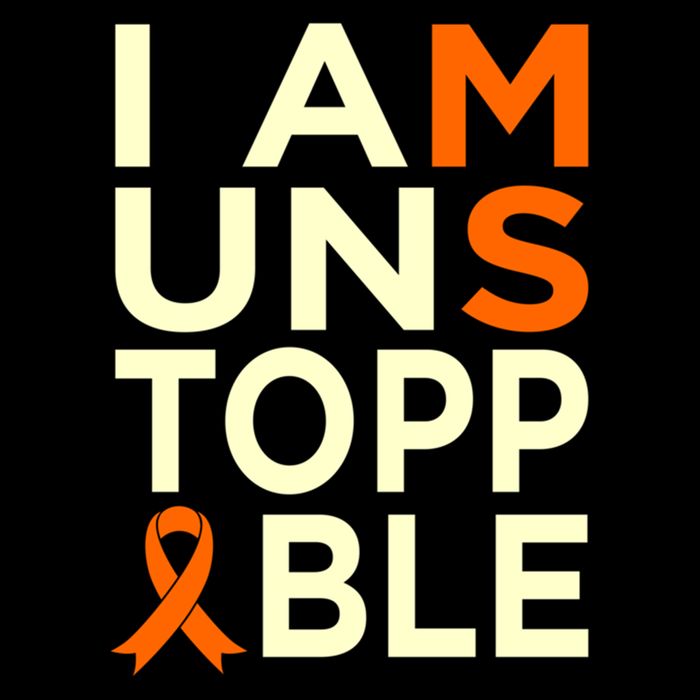 Unstoppable Multiple Sclerosis Awareness Support Graphic Cute Gift Backpack