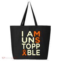 Unstoppable Multiple Sclerosis Awareness Support Graphic Cute Gift 25L Jumbo Tote
