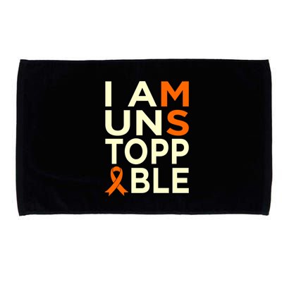Unstoppable Multiple Sclerosis Awareness Support Graphic Cute Gift Microfiber Hand Towel