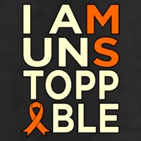 Unstoppable Multiple Sclerosis Awareness Support Graphic Cute Gift Microfiber Hand Towel
