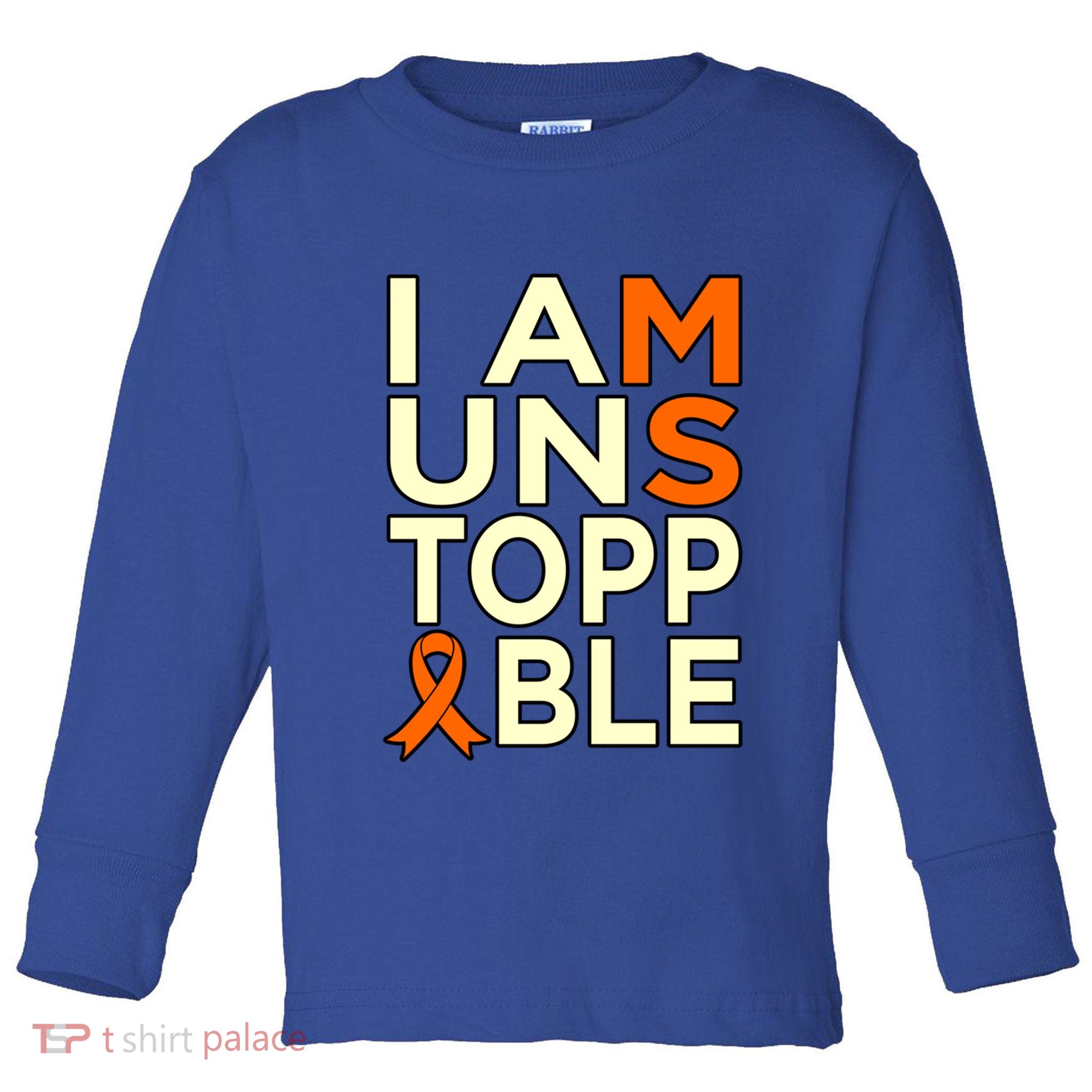 Unstoppable Multiple Sclerosis Awareness Support Graphic Cute Gift Toddler Long Sleeve Shirt