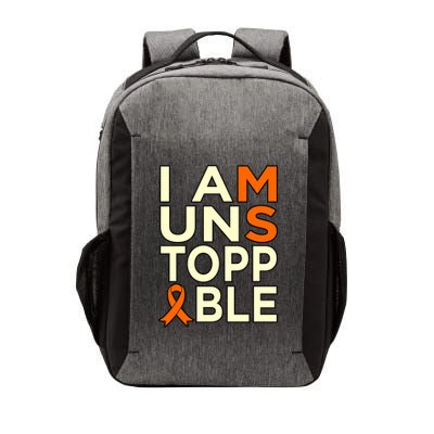 Unstoppable Multiple Sclerosis Awareness Support Graphic Cute Gift Vector Backpack