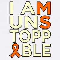 Unstoppable Multiple Sclerosis Awareness Support Graphic Cute Gift Garment-Dyed Sweatshirt