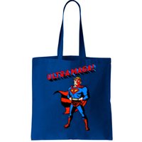 Ultra MAGA Superhero Parody Trump 2024 Anti Biden Tote Bag