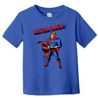 Ultra MAGA Superhero Parody Trump 2024 Anti Biden Toddler T-Shirt