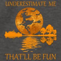 Underestimate Me That'll Be Fun Witch Vector Backpack