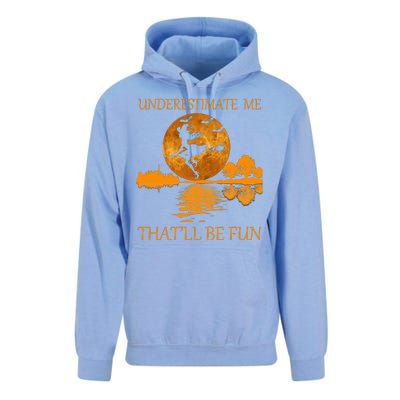 Underestimate Me That'll Be Fun Witch Unisex Surf Hoodie