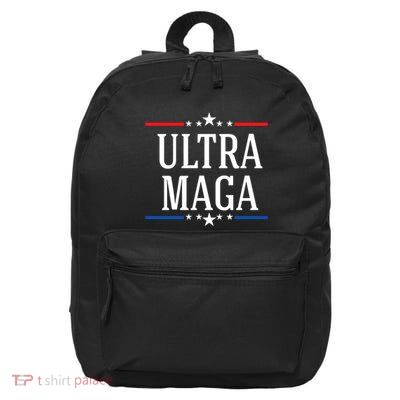 Ultra Maga Typography 16 in Basic Backpack