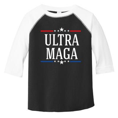 Ultra Maga Typography Toddler Fine Jersey T-Shirt