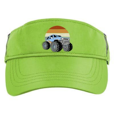 Unique Monster Truck Funny Gift Retro Vintage Meaningful Gift Adult Drive Performance Visor