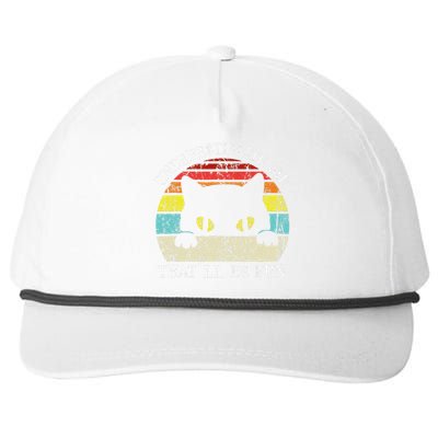 Underestimate Me Thatll Be Fun Vintage Cat Halloween Snapback Five-Panel Rope Hat