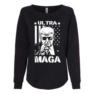 Ultra Maga Trump 2024: Unleash The Republican Spirit Womens California Wash Sweatshirt