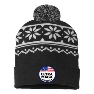 Ultra Maga Trump 2024: The Republican Revival USA-Made Snowflake Beanie