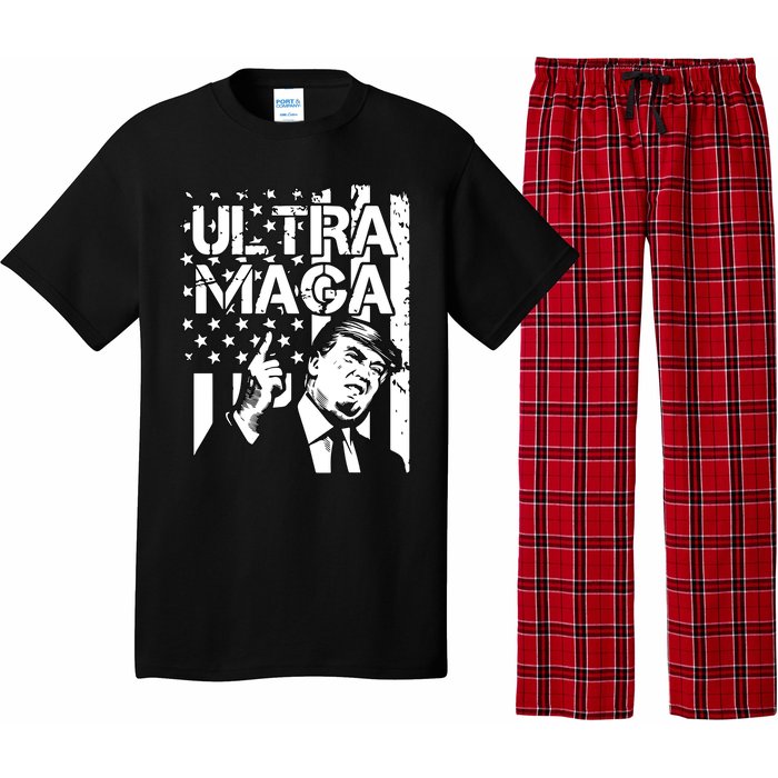 Ultra Maga: The Trump 2024 Republican Revival Pajama Set