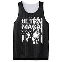 Ultra Maga: The Trump 2024 Republican Revival Mesh Reversible Basketball Jersey Tank