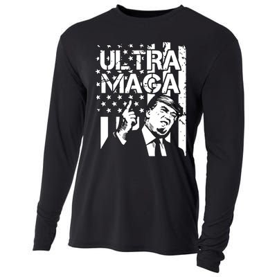 Ultra Maga: The Trump 2024 Republican Revival Cooling Performance Long Sleeve Crew