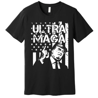 Ultra Maga: The Trump 2024 Republican Revival Premium T-Shirt