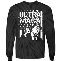 Ultra Maga: The Trump 2024 Republican Revival Tie-Dye Long Sleeve Shirt