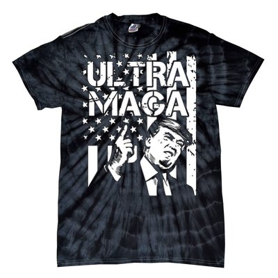 Ultra Maga: The Trump 2024 Republican Revival Tie-Dye T-Shirt