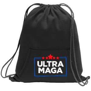 Ultra Maga: Trump 2024 Uniting Republicans Sweatshirt Cinch Pack Bag