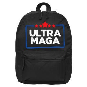 Ultra Maga: Trump 2024 Uniting Republicans 16 in Basic Backpack