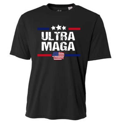 Ultra Maga: The Trump 2024 Revolution Cooling Performance Crew T-Shirt