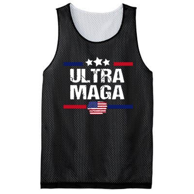 Ultra Maga: The Trump 2024 Revolution Mesh Reversible Basketball Jersey Tank