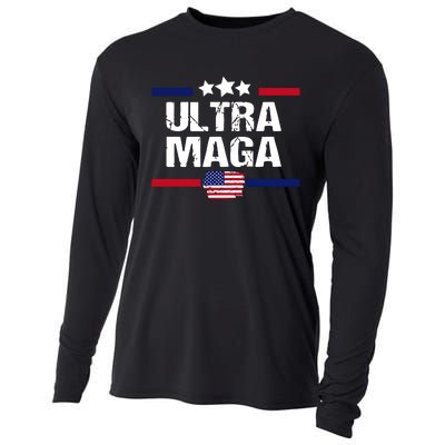 Ultra Maga: The Trump 2024 Revolution Cooling Performance Long Sleeve Crew