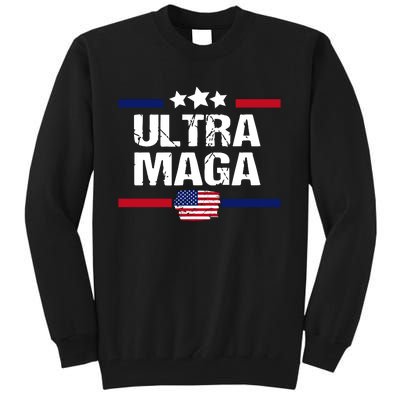 Ultra Maga: The Trump 2024 Revolution Tall Sweatshirt