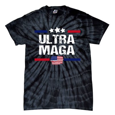 Ultra Maga: The Trump 2024 Revolution Tie-Dye T-Shirt