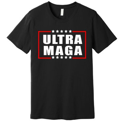 Ultra Maga: Trump 2024 Republican Resurgence Premium T-Shirt